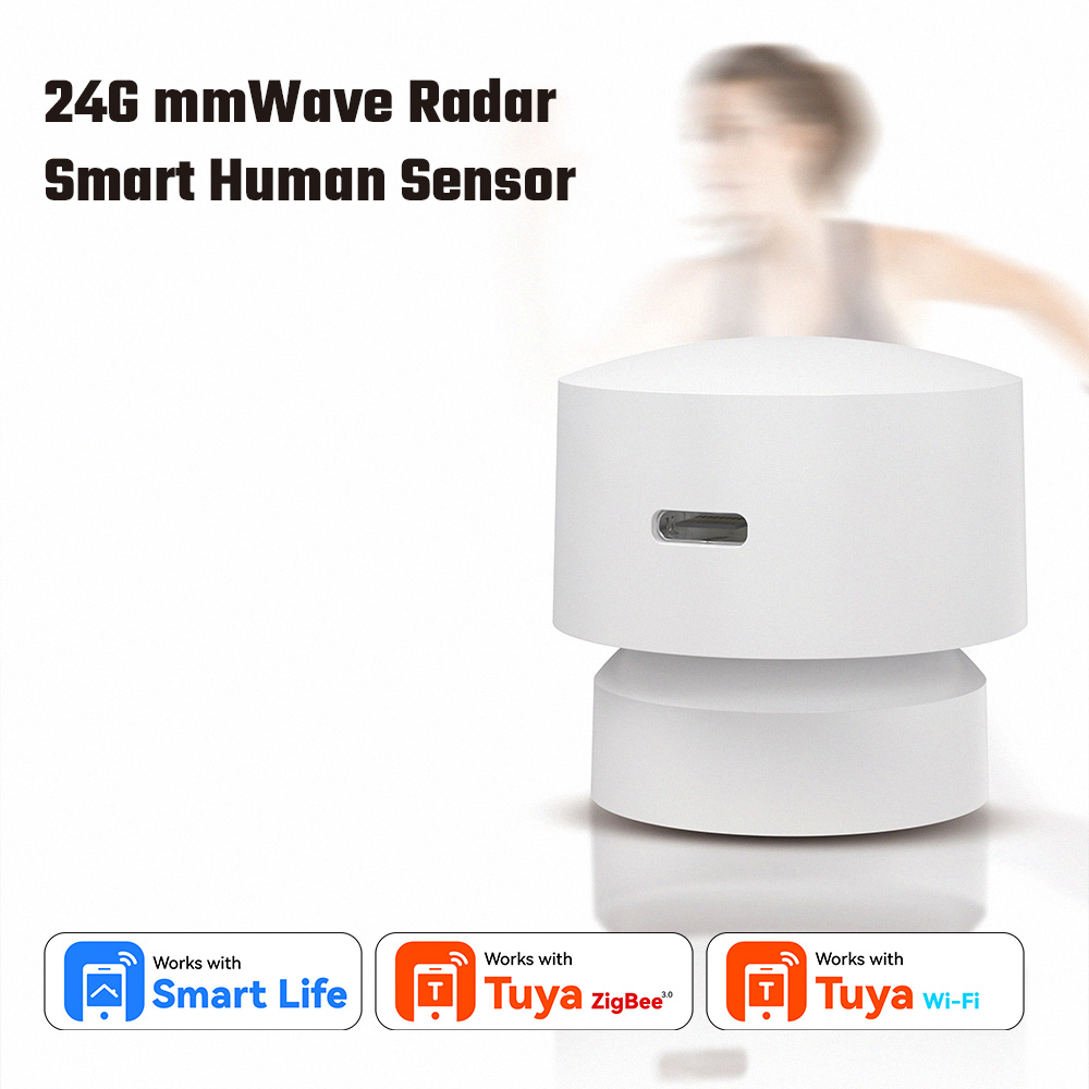 ZigbeeまたはWiFiスマート人感センサー 24Gミリ波 - Zigbee Motion Sensor のレビューと価格