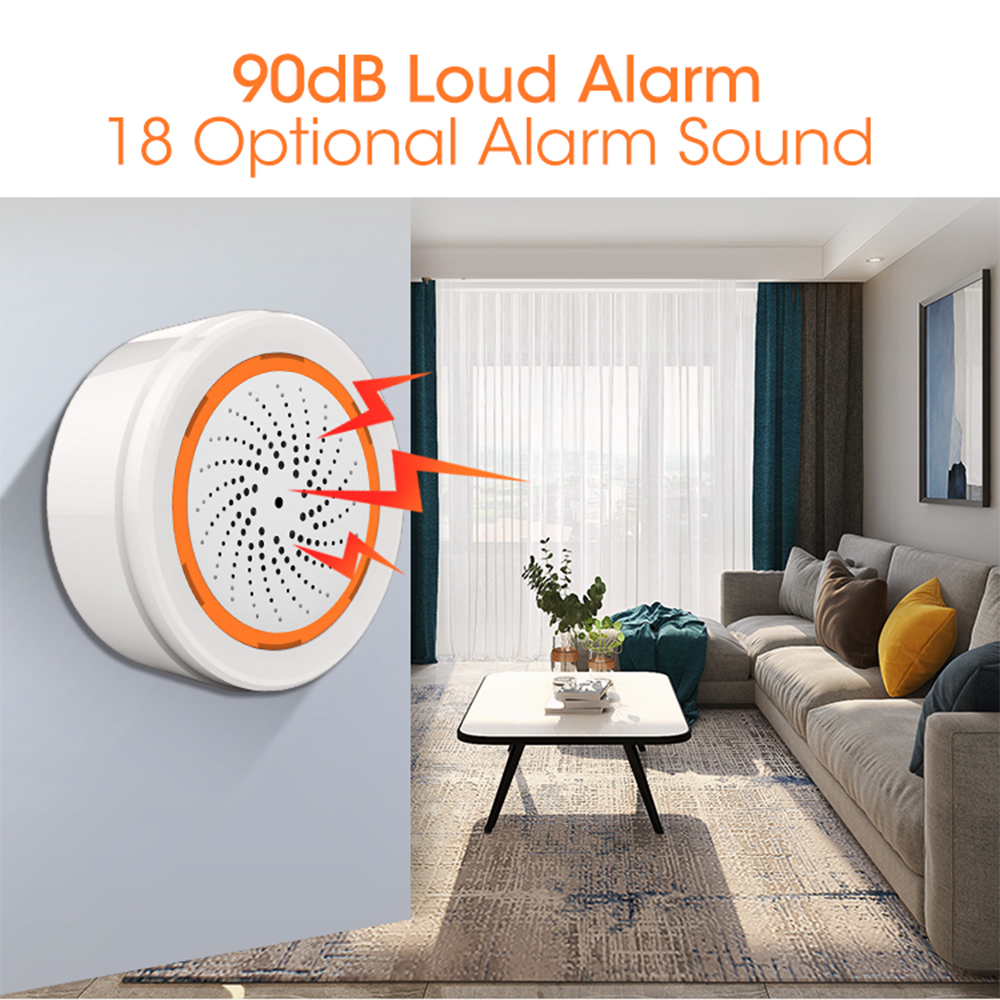 Coolcam Tuya Zigbee スマート サイレン  - Smart Home Vimar のレビューと価格