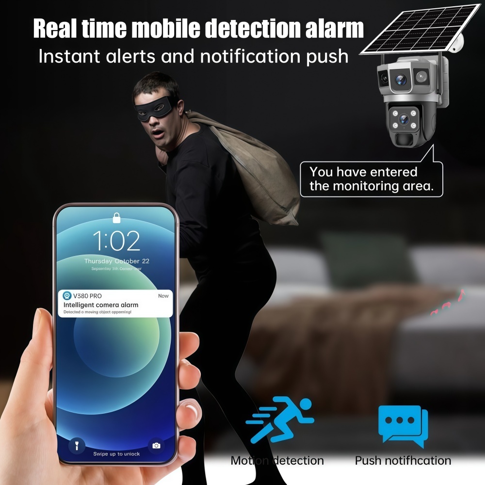 4G カメラ屋外ソーラー監視カメラ 12MP HD 3 スク - Smart Home News のレビューと価格