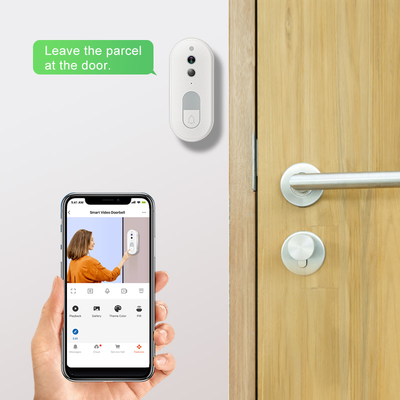 Tuya スマートビデオドアベル ワイヤレス 1080P H - Smart Home Video Doorphone Ezviz のレビューと価格