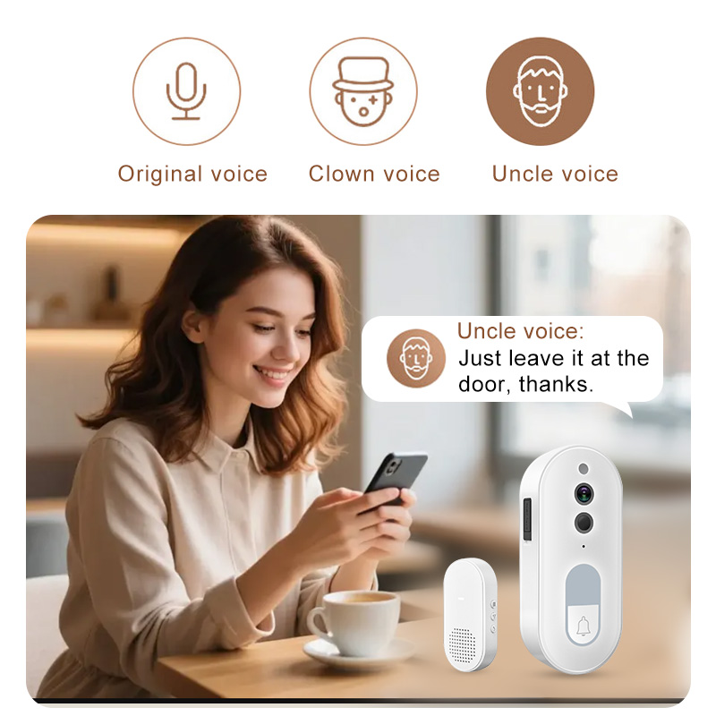 Tuya スマートビデオドアベル ワイヤレス 1080P H - Smart Home Video Doorphone Ezviz のレビューと価格