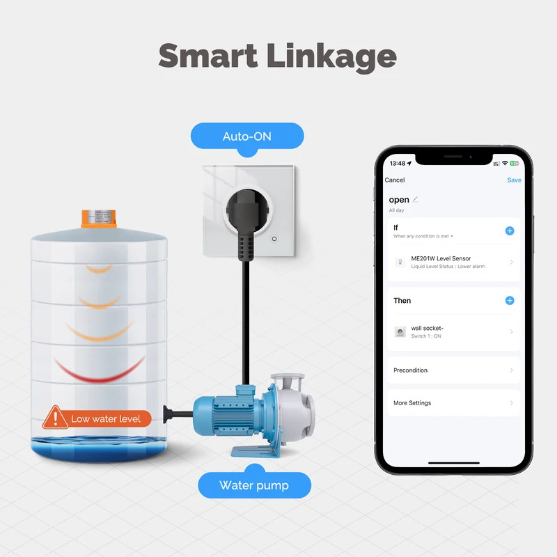 MOES Tuya WiFi/ZigBee Smart Wa - Wifi Water Sensor のレビューと価格