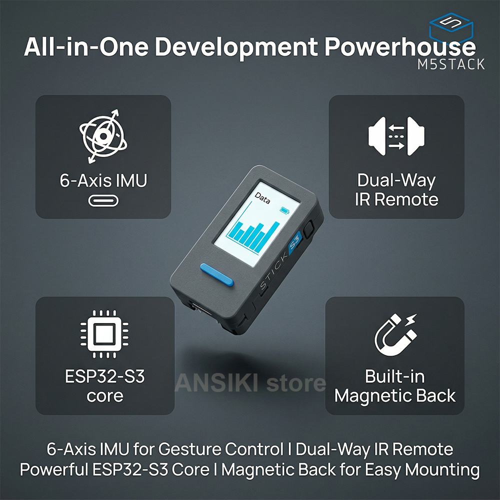 M5Stack M5StickS3 ESP32-S3 IoT - Smart Home Esp32 のレビューと価格