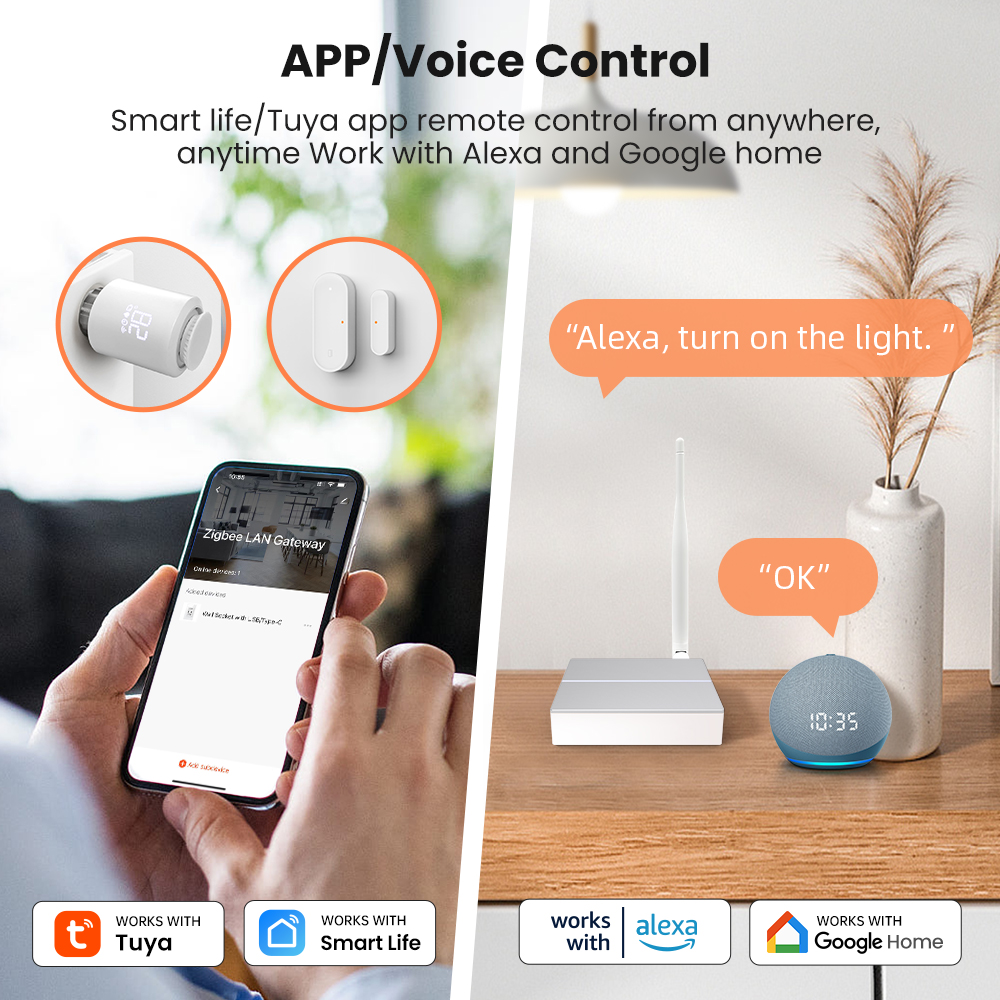 AVATTO Tuya ZigBee ゲートウェイ アンテナ - Smart Home Vimar のレビューと価格
