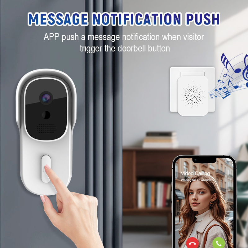 Tuya ドアベル 2.4G Wifi ワイヤレス HD ビ - Smart Home Video Doorphone Ezviz のレビューと価格