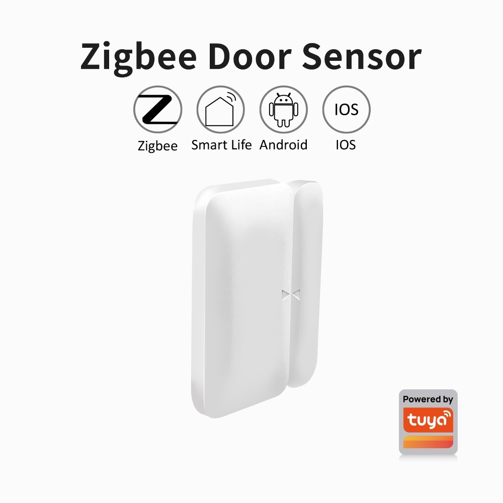 Tuya Zigbee ワイヤレスドア窓センサーミニスマート - Smart Home Full System のレビューと価格