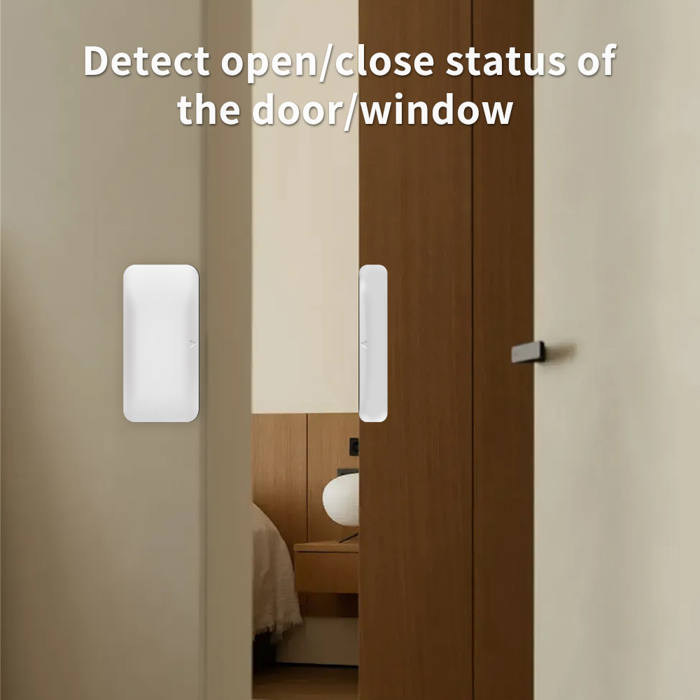 Tuya Zigbee ワイヤレスドア窓センサーミニスマート - Smart Home Full System のレビューと価格