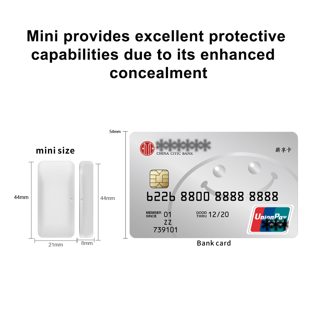 Tuya Zigbee ワイヤレスドア窓センサーミニスマート - Smart Home Full System のレビューと価格