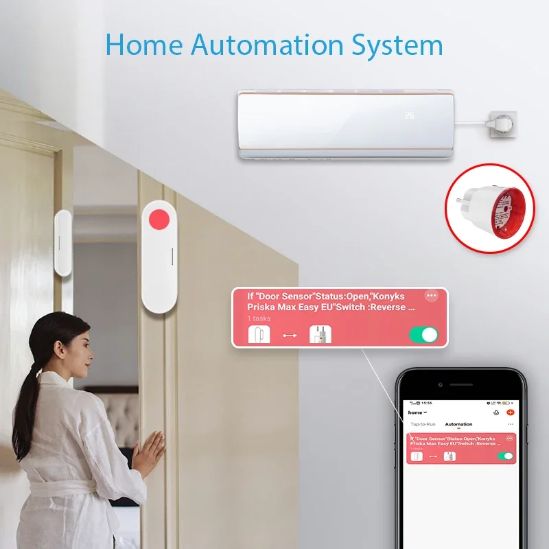 Tuya WiFi スマートプラグソケット EU 電力監視機 - Smart Home News のレビューと価格
