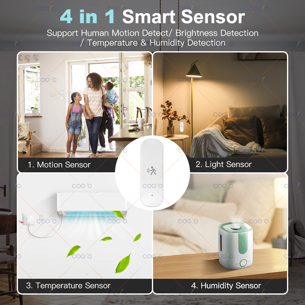 Tuya Zigbee モーションセンサー 10 グラム M - Zigbee Motion Sensor のレビューと価格