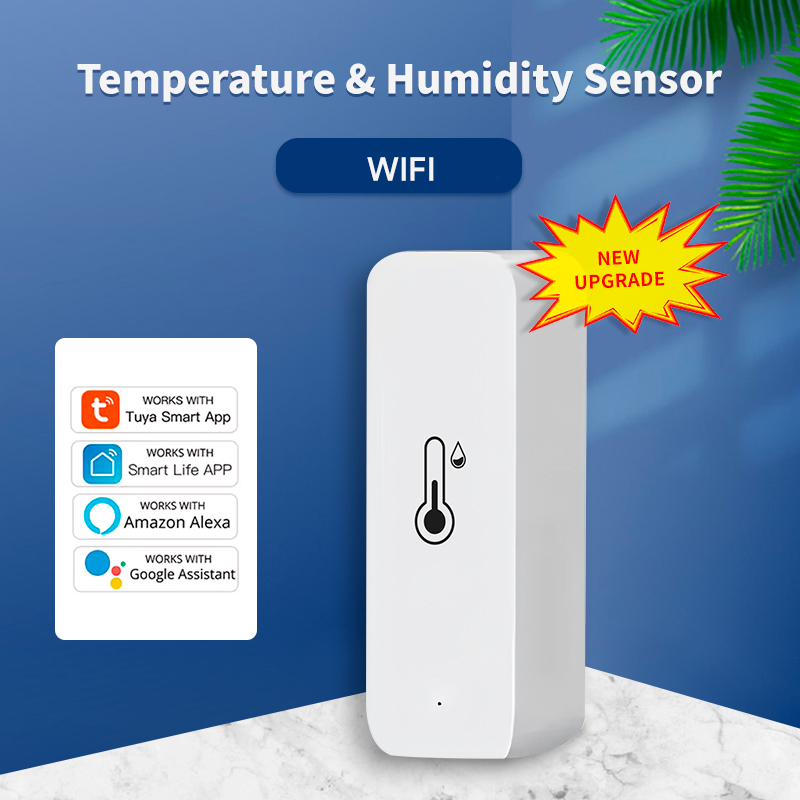 Tuya WiFi 温度と湿度センサー屋内スマート温度計モニ - Smart Home News のレビューと価格