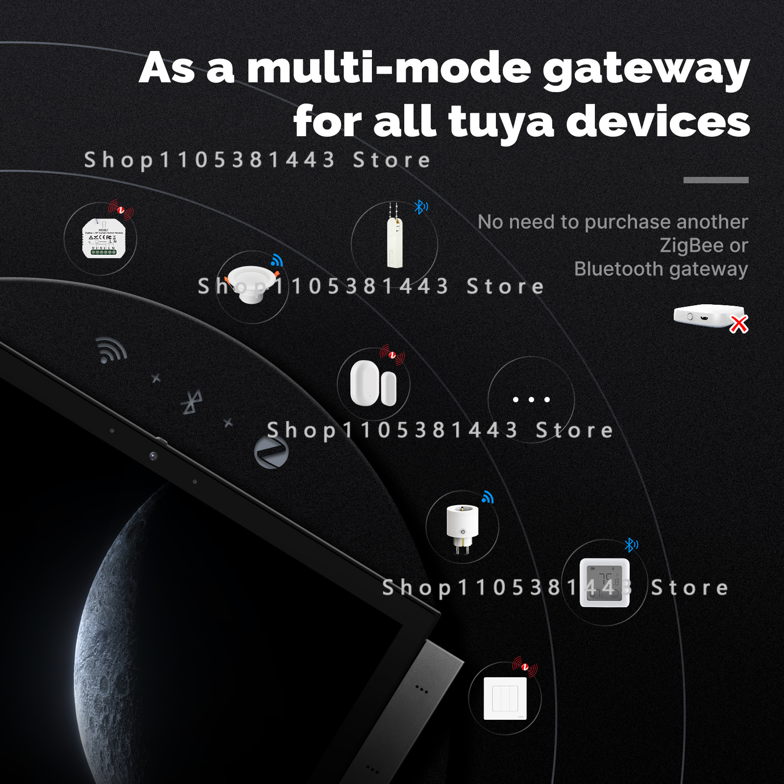 ホームオートメーション2026 Moes Tuya 10.1 - Smart Home Moes のレビューと価格