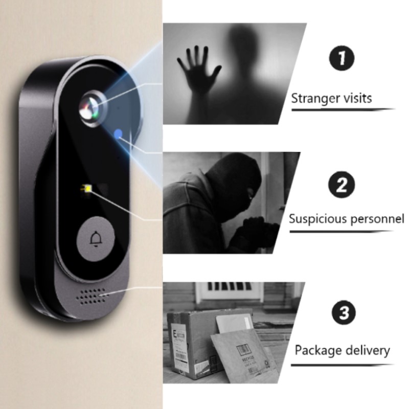 Tuya WIFI カメラドアベル HD ビデオインターホン - Smart Home Video Doorphone Ezviz のレビューと価格