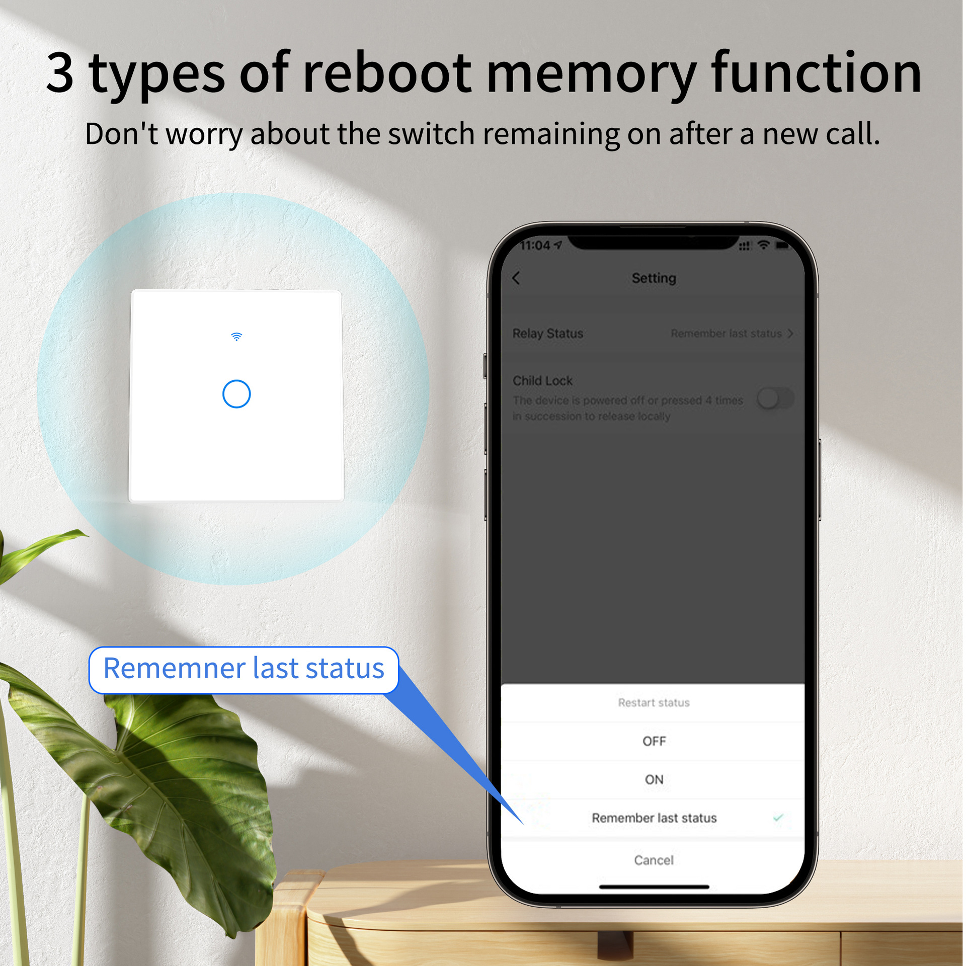 WiFi RF 433mhz タッチウォールライト スマート - Smart Home Full System のレビューと価格