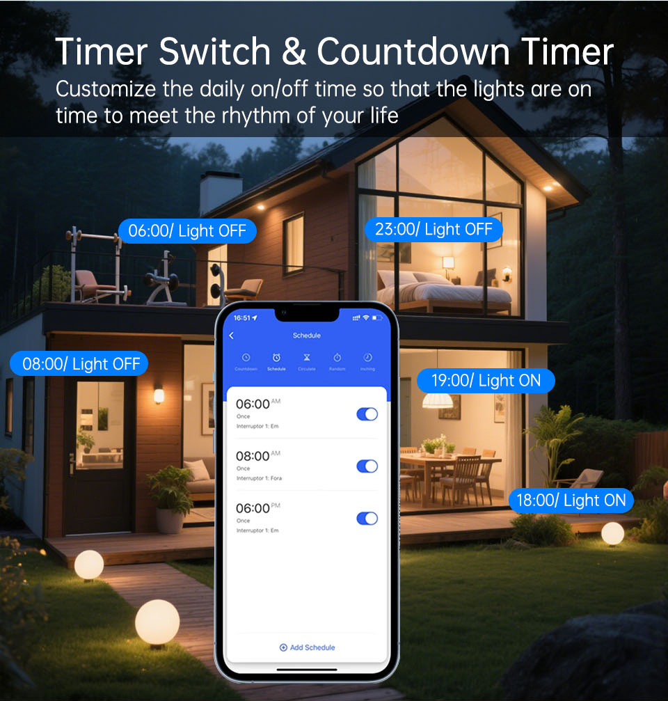 WiFi RF 433mhz タッチウォールライト スマート - Smart Home Full System のレビューと価格