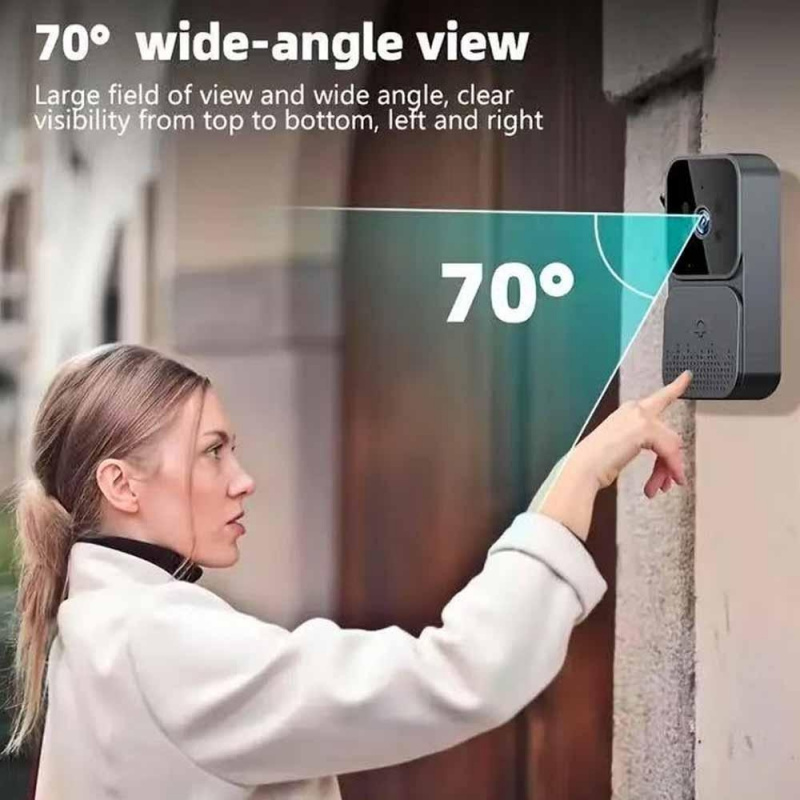 スマートWiFi 2.4Gワイヤレスドアベル ビデオインター - Smart Home Video Doorphone Ezviz のレビューと価格