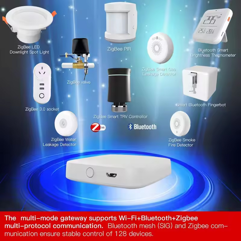 MOES Tuya ZigBee3.0 スマート ハブ、ワイ - Smart Home Vimar のレビューと価格