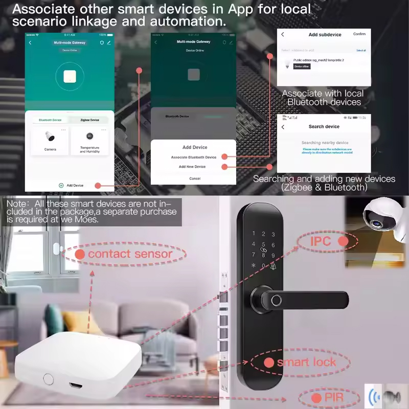 MOES Tuya ZigBee3.0 スマート ハブ、ワイ - Smart Home Vimar のレビューと価格