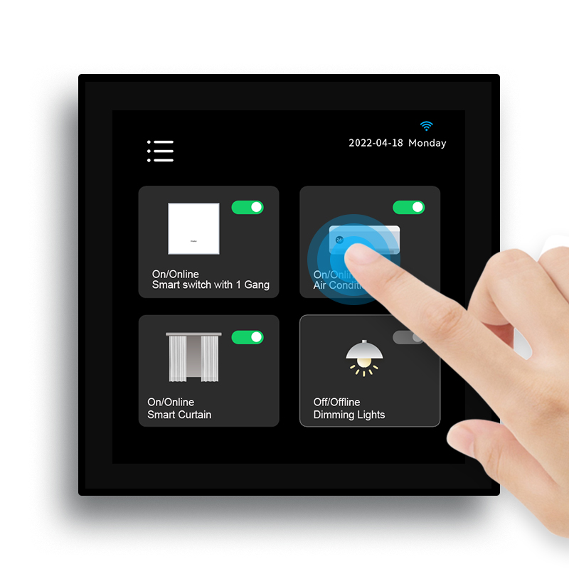 2022 T8E Linux 4インチタッチスクリーンスイッ - Smart Home Touchscreen Control Panel のレビューと価格