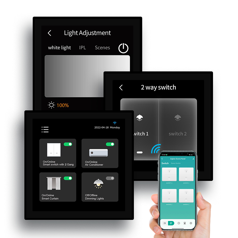 2022 T8E Linux 4インチタッチスクリーンスイッ - Smart Home Touchscreen Control Panel のレビューと価格