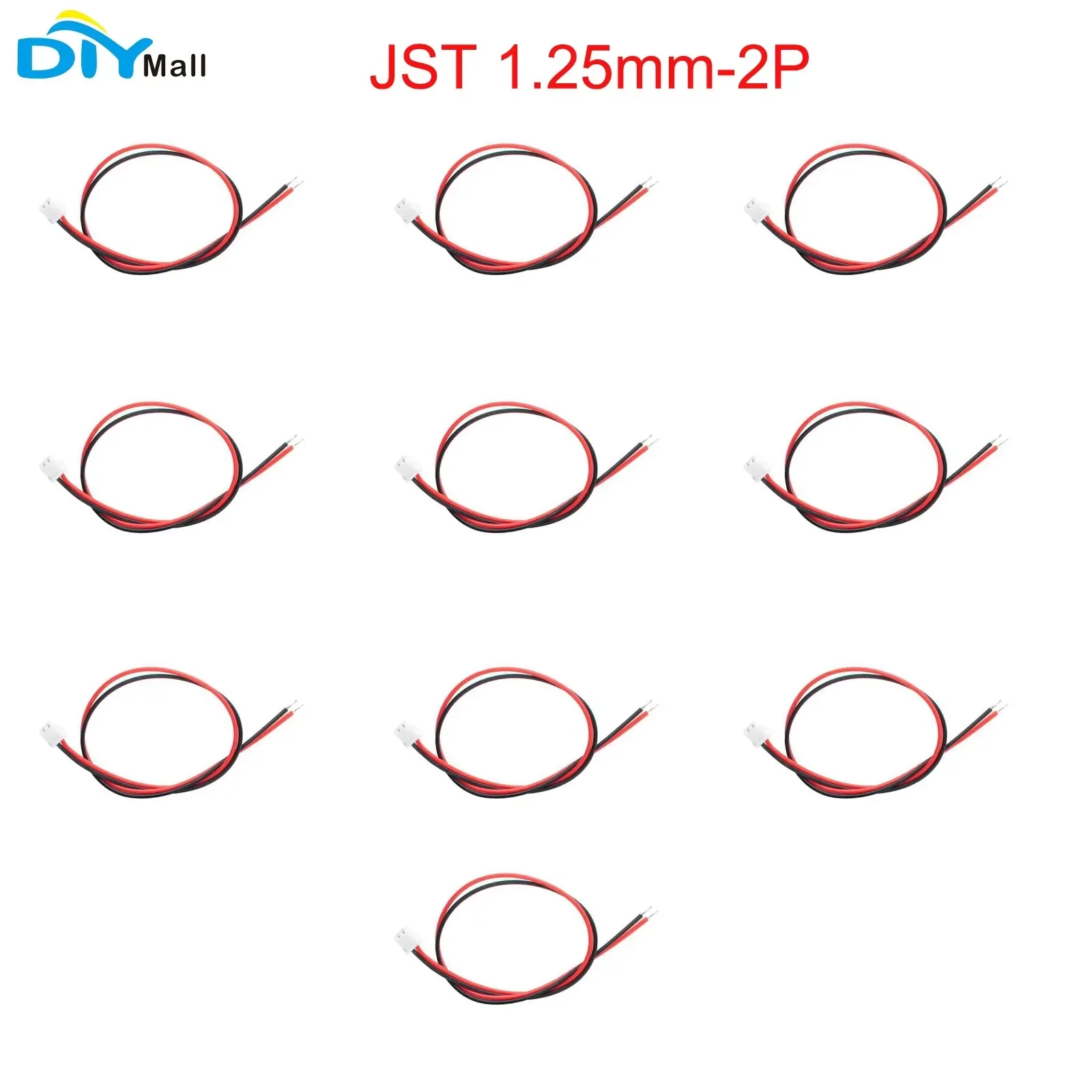 10 ピース/ロット JST 1.25 ミリメートル 2P  - Smart Home Esp32 のレビューと価格