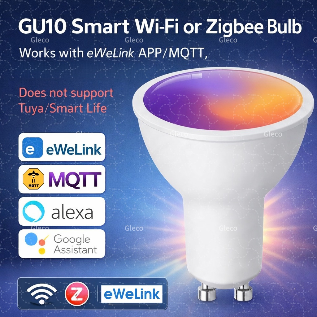 Ewelink GU10 Zigbee LED電球 Wifi - Smart Home Tablet のレビューと価格