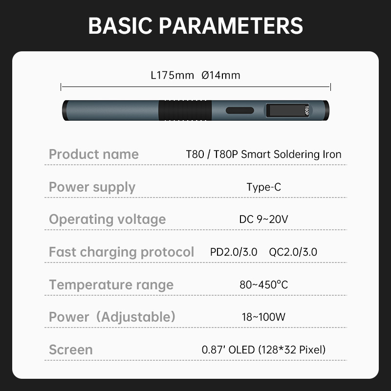 ALIENTEK T80 スマートはんだごて PD 100  - Smart Home Interior のレビューと価格