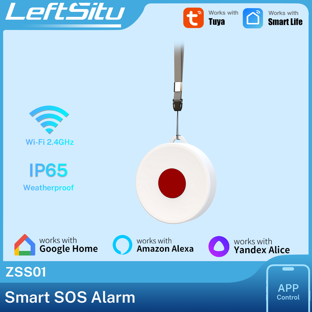 Tuya ZigBee スマートボタン IP65 リモートワ - Smart Home Button のレビューと価格