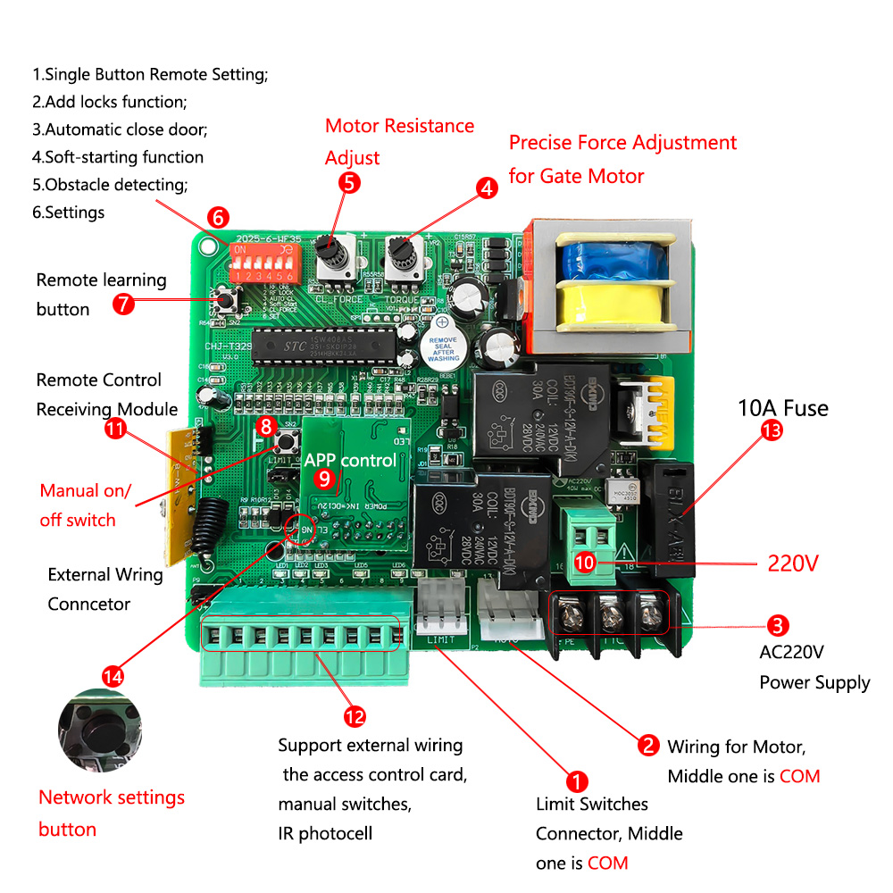220V-230V AC Tuya Wifi スライドゲート - Wifi Led Dimmer のレビューと価格