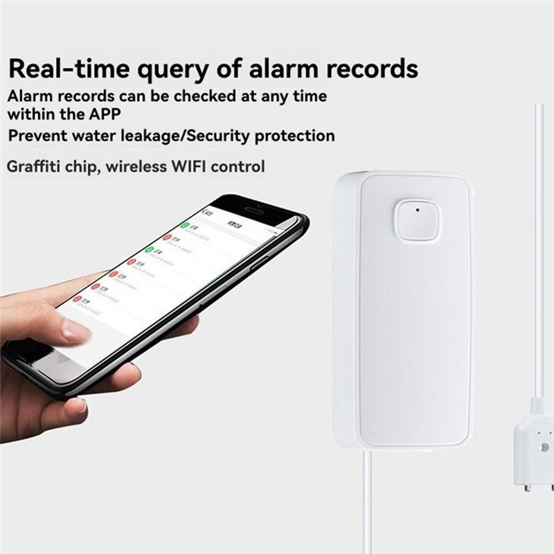 【NEW A09R！】Tuya Wifi スマート水漏れセン - Wifi Water Sensor のレビューと価格
