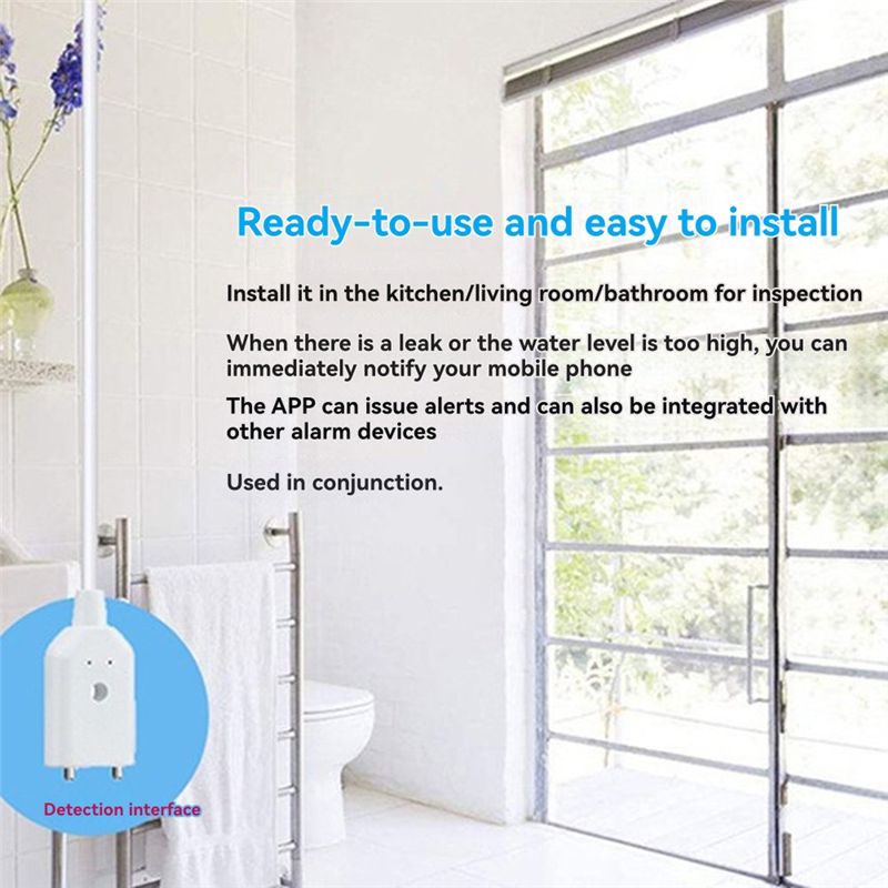 【NEW A09R！】Tuya Wifi スマート水漏れセン - Wifi Water Sensor のレビューと価格