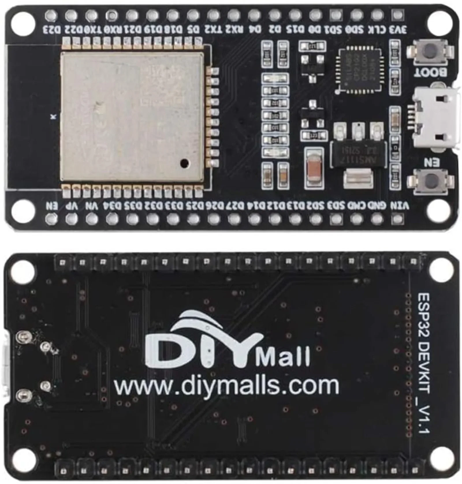 DEVIT V1 ESP32-32 開発ボード、36ピン E - Smart Home Esp32 のレビューと価格