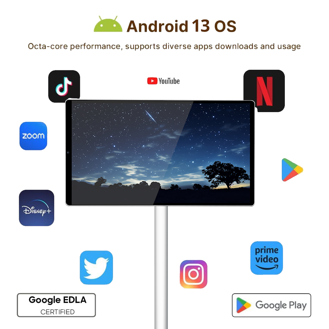 卸売スマートテレビ 4G+64G LCDポータブルテレビディ - Smart Home Display のレビューと価格