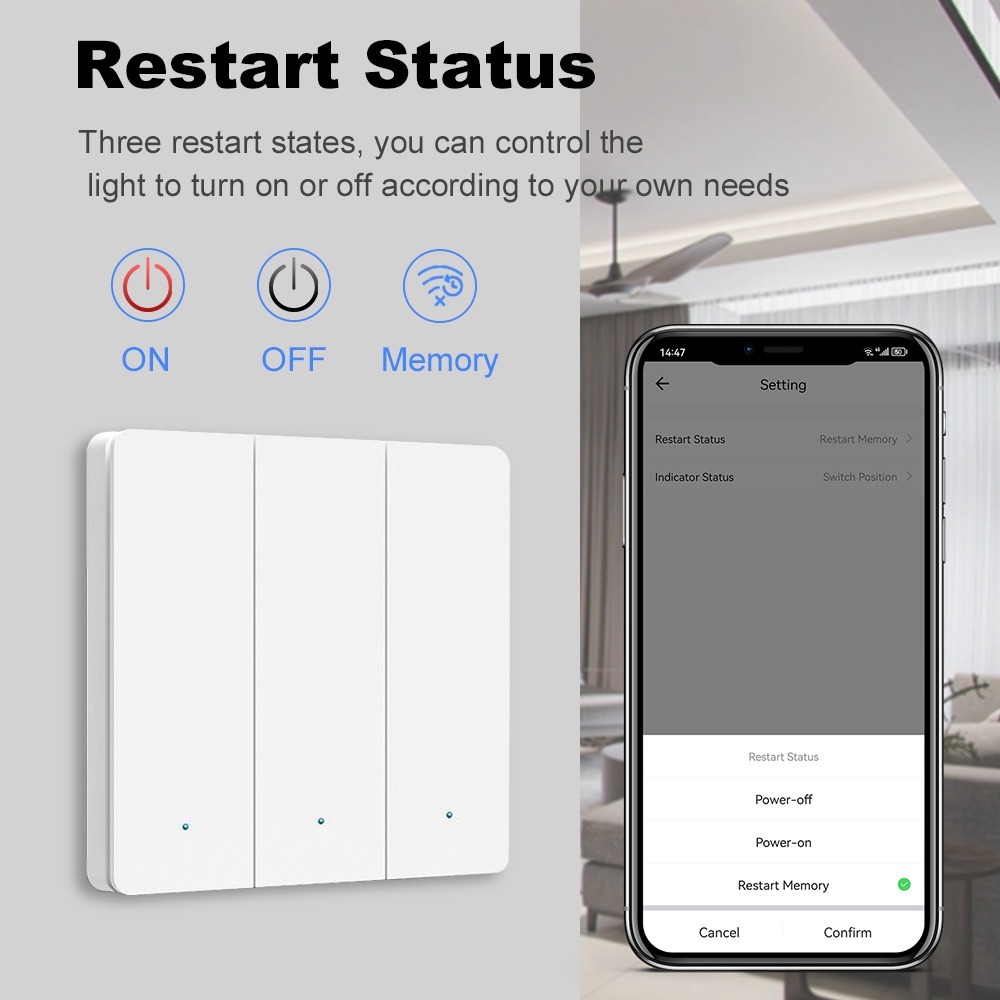 スマートライフ ZigBee プッシュボタンスイッチ 1/2 - Smart Home Button のレビューと価格