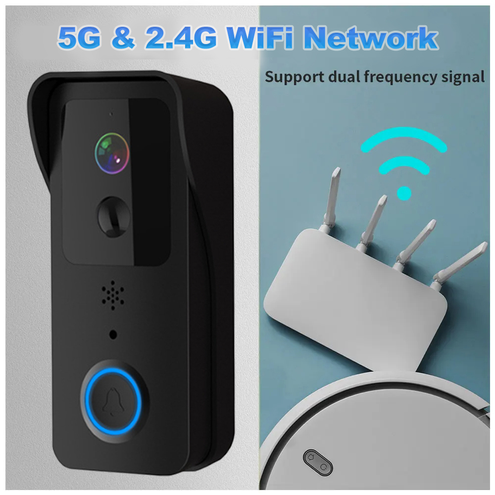 1080P HD WiFi ドアベルカメラ ナイトビジョン付 - Smart Home Video Doorphone Ezviz のレビューと価格