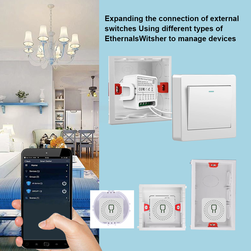 Tuya Zigbee 3.0 スマートスイッチ 1/2/3 - Smart Home Voice Assistant のレビューと価格