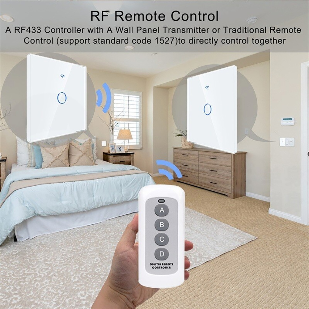 AXUS EU WiFiスマートライトスイッチ、ニュートラル - Smart Home Button のレビューと価格