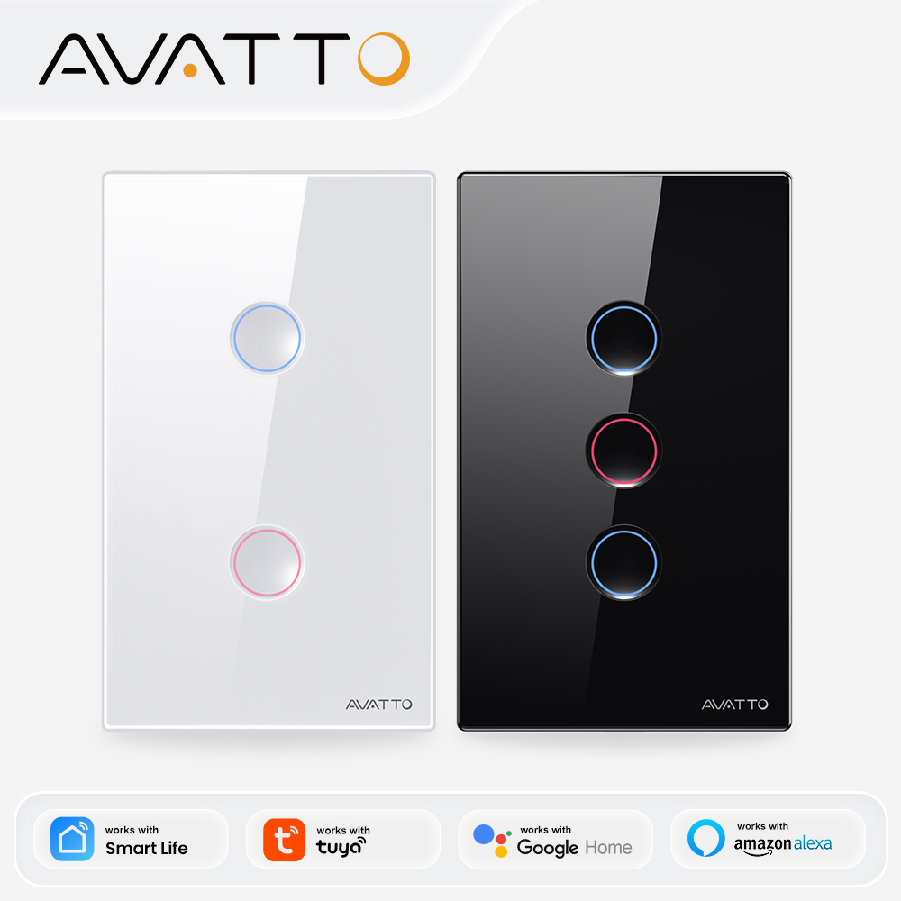 AVATTO 1/2/3/4 ギャング ZigBee スマー - Smart Home Button のレビューと価格