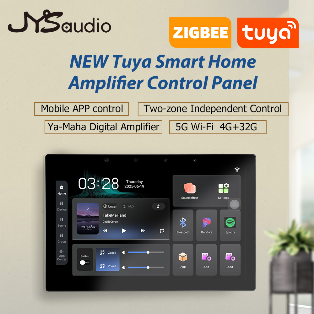 新しい Tuya スマートホームアンプコントロールパネル最大 - Smart Home Touchscreen Control Panel のレビューと価格