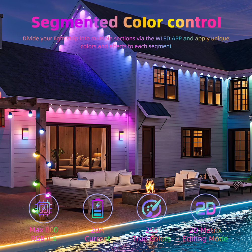 IP65防水 DOMRAEM ESP32 WLED 2CH  - Wifi Led Dimmer のレビューと価格