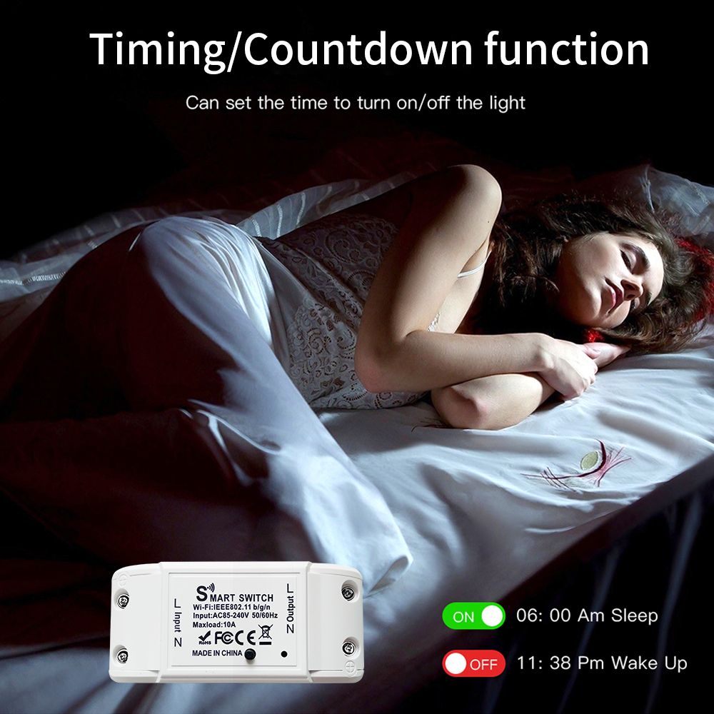 16A WiFi Tuya スマートスイッチ ワイヤレスリモ - Smart Home Button のレビューと価格