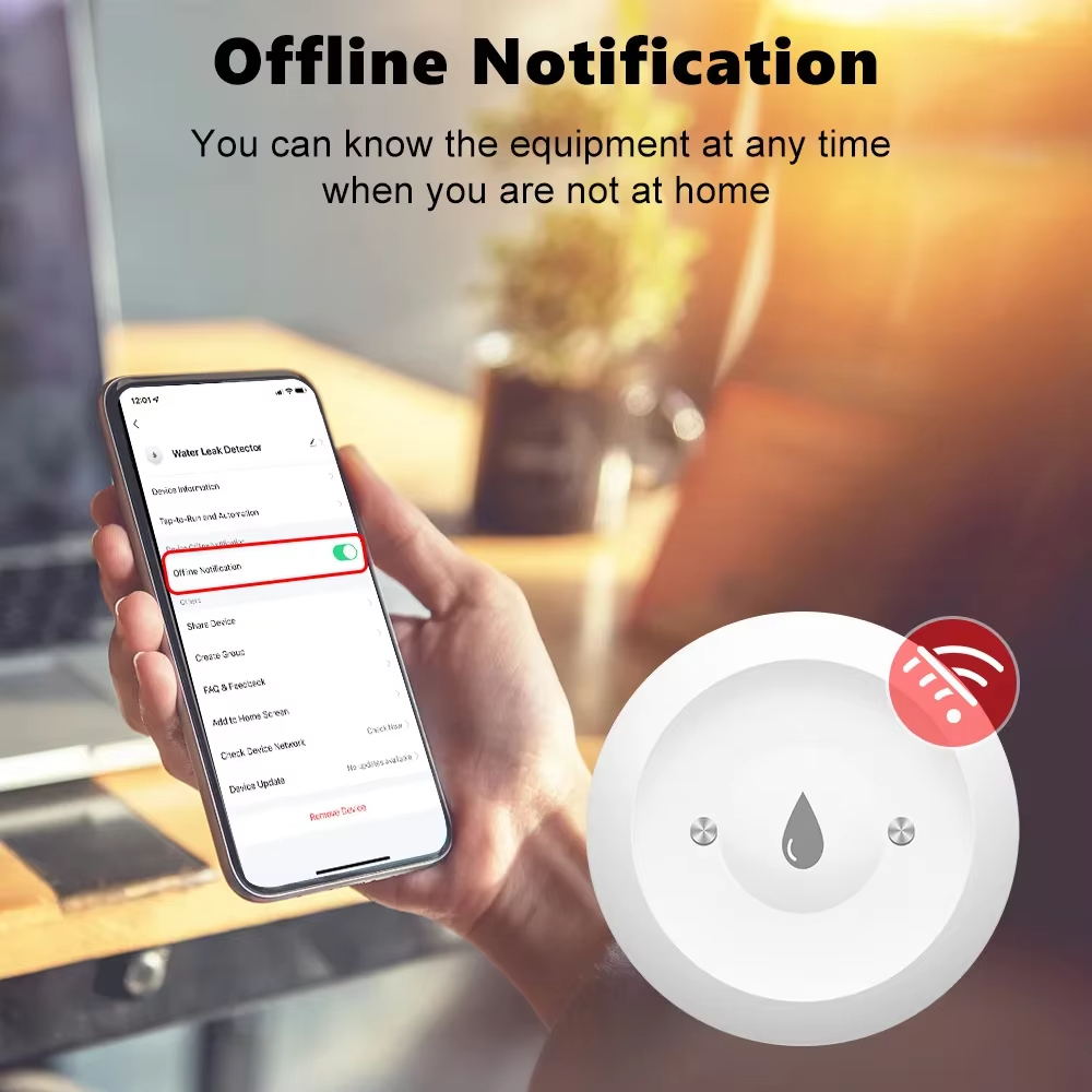 Tuya ZigBee 3.0 水漏れ検知器 スマート洪水セ - Smart Home News のレビューと価格