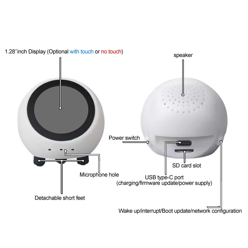 ESP32 S3 1.28 インチ N16R8 開発ボード  - Smart Home Voice Assistant のレビューと価格