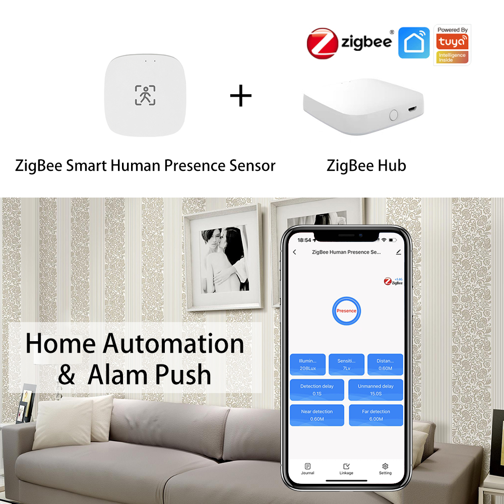 ZigBee Wifi MmWave 人間存在モーションセン - Zigbee Motion Sensor のレビューと価格