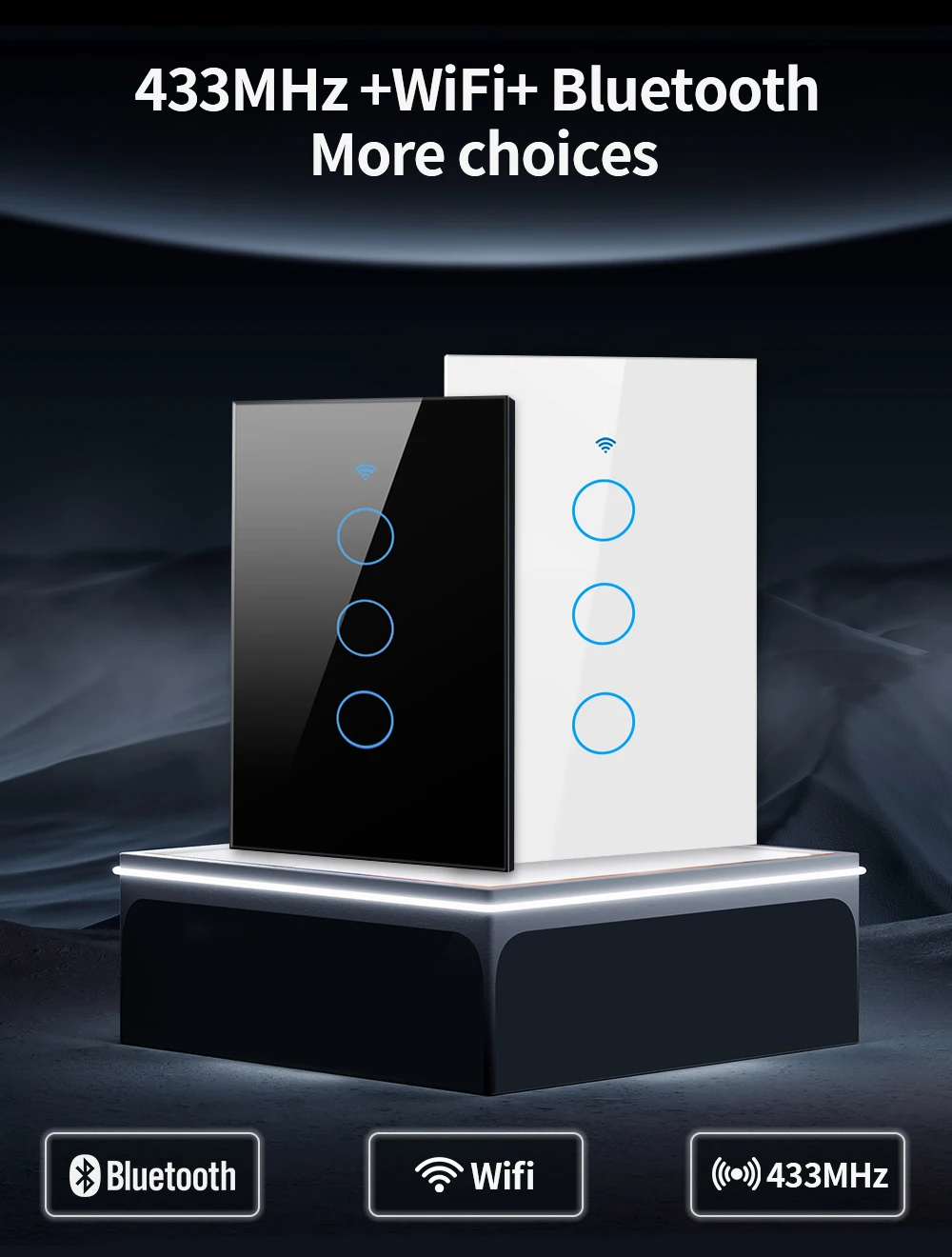 Tnce-WiFi, Zigbee,インテリジェントタッチウ - Smart Home Button のレビューと価格
