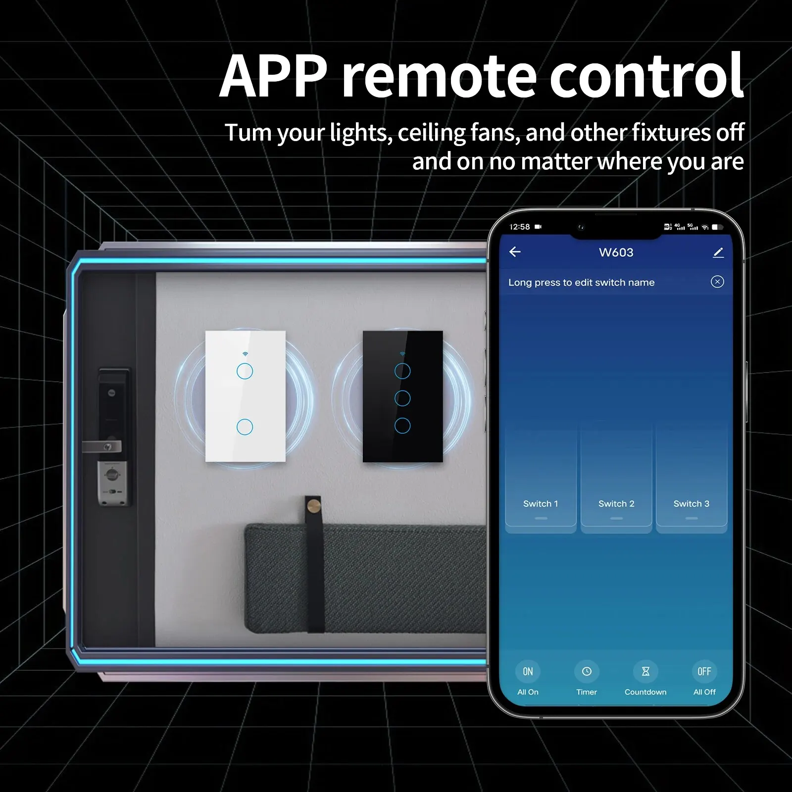 Tnce-WiFi, Zigbee,インテリジェントタッチウ - Smart Home Button のレビューと価格