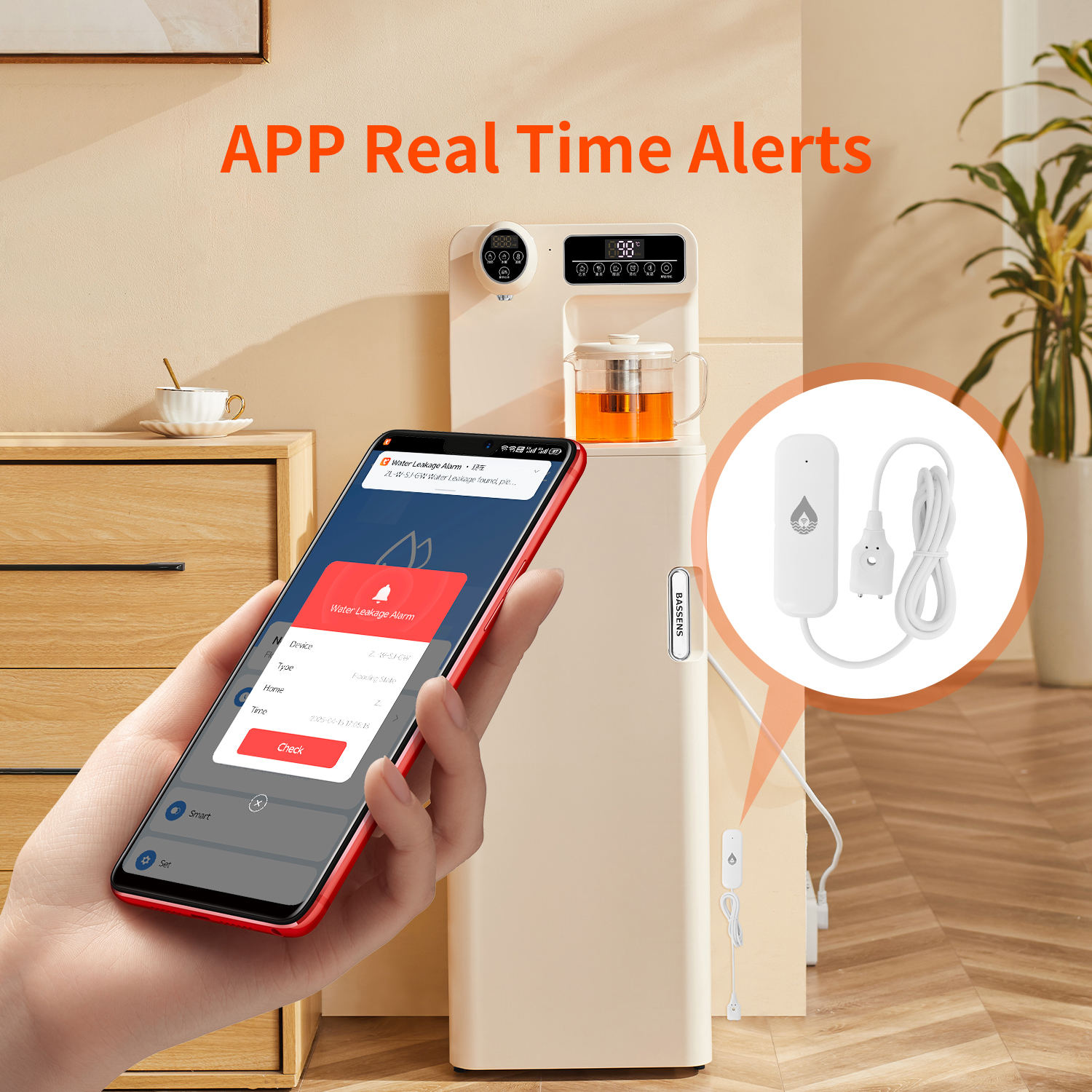 YFK Tuya WiFi 水漏れセンサー 洪水水漏れ警報器 - Wifi Water Sensor のレビューと価格