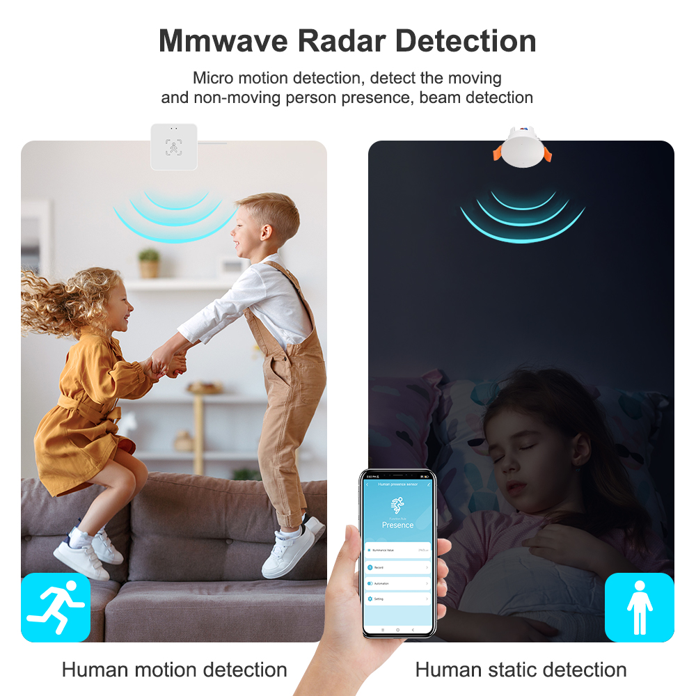 Zigbee-モーションセンサー,人間の存在レーダー,天井マ - Zigbee Motion Sensor のレビューと価格