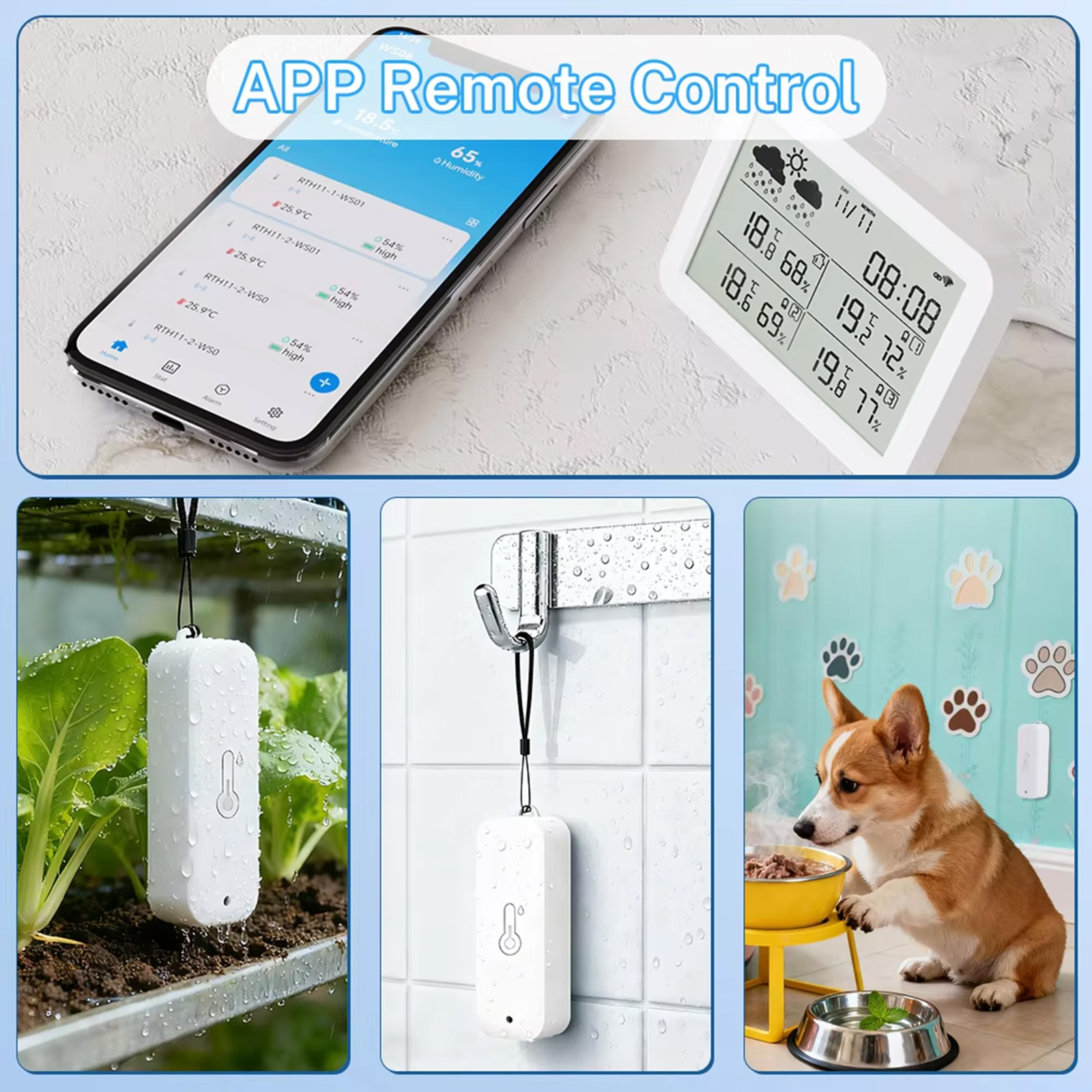 Tuya WiFi+RF433 ウェザーステーション、スマー - Smart Home News のレビューと価格