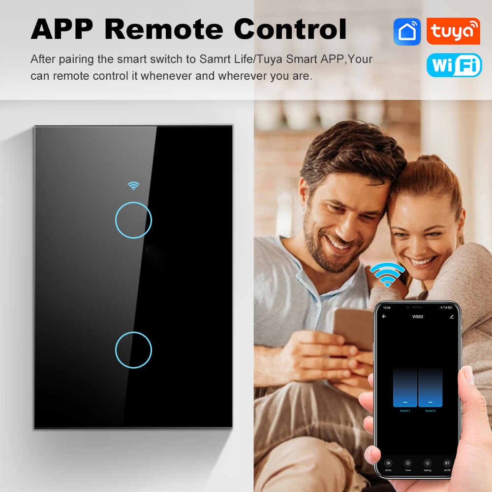 スマートライフ Wifi+Bluetooth タッチライトウ - Smart Home Touchscreen Control Panel のレビューと価格
